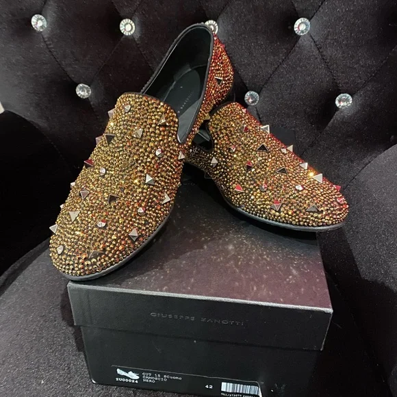 Giuseppe Zanotti | Shoes | Giuseppe Zanotti Stone Loafers  display picture 1